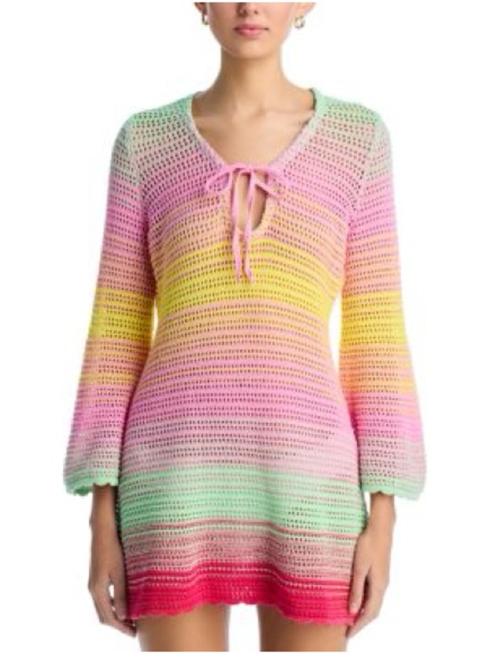 PQ Swim Crochet Tunic Top Size XS/S